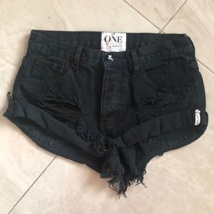 One Teaspoon jean shorts